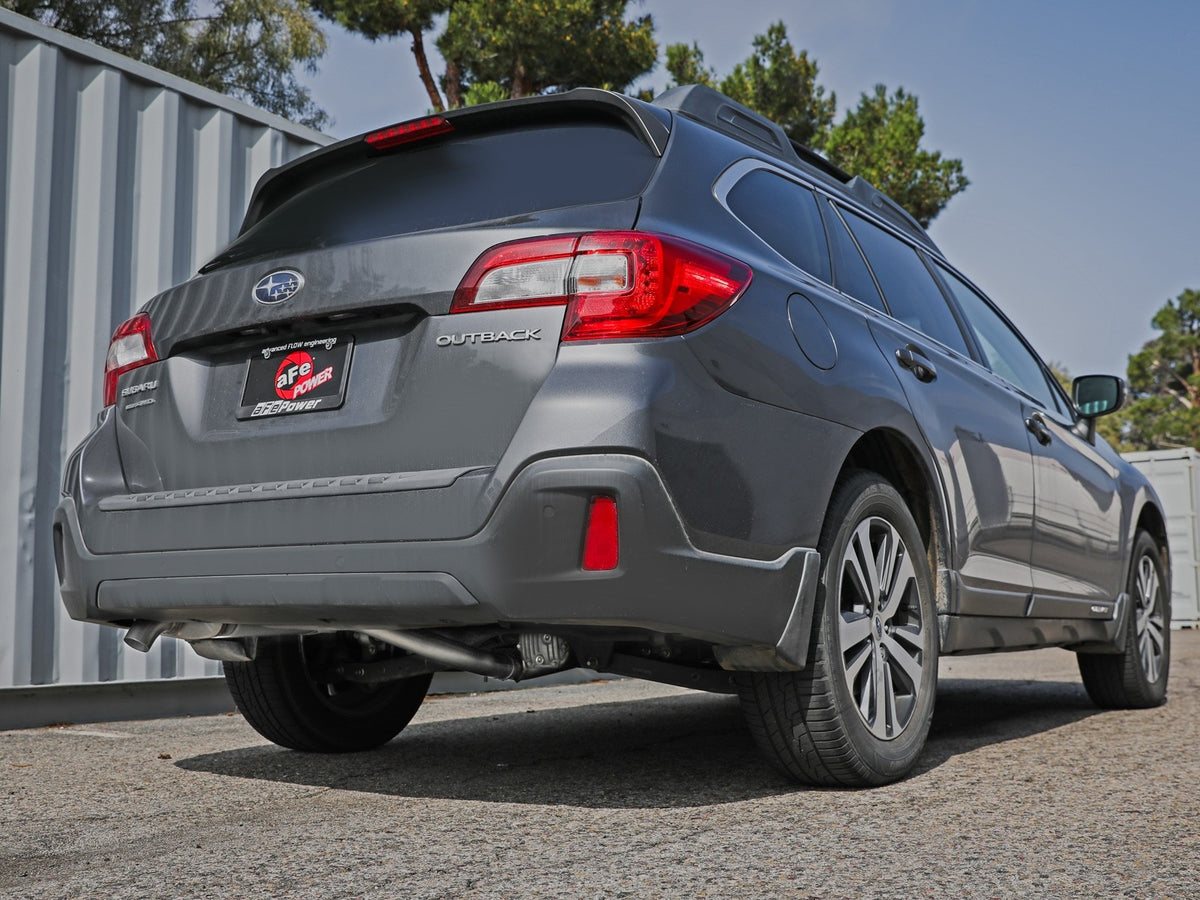 aFe 15-19 Subaru Outback H4 2.5L Takeda 2.5in 304 SS Cat-Back Exhaust - 49-36807