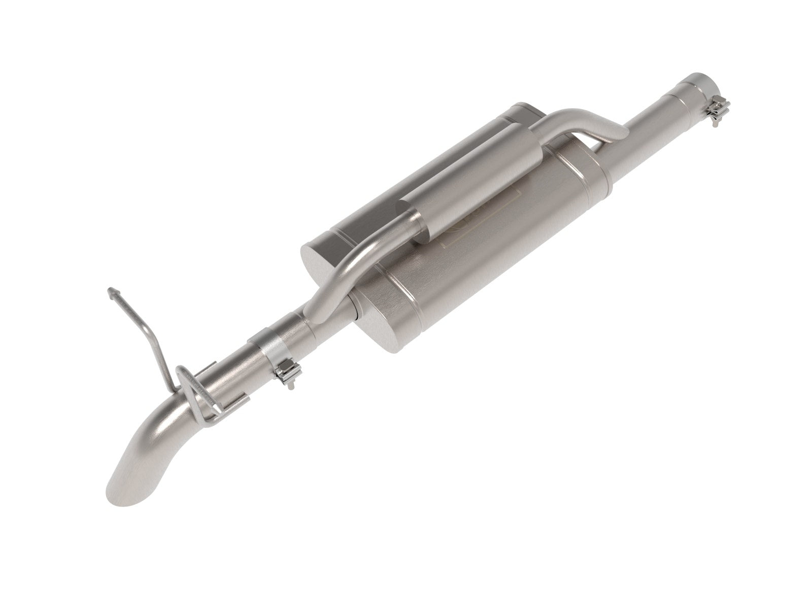aFe 2024+ Ford Ranger L4-2.3L (t) Rock Basher 2.5in 409SS Cat-Back Exhaust - 49-43150