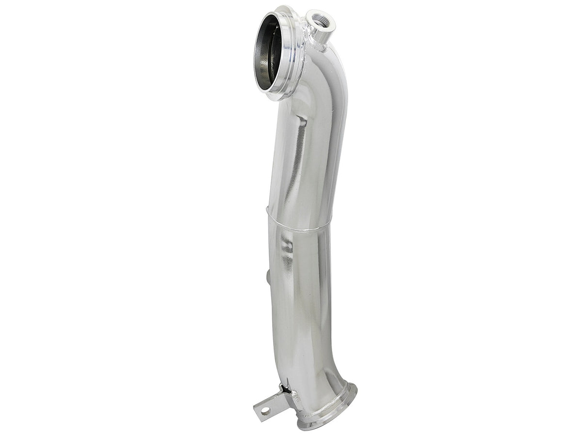 aFe MACH Force-Xp 3in 409 Stainless Steel Down-Pipe 11-15 GM Diesel Trucks LML V8 6.6L (td) - 49-44095