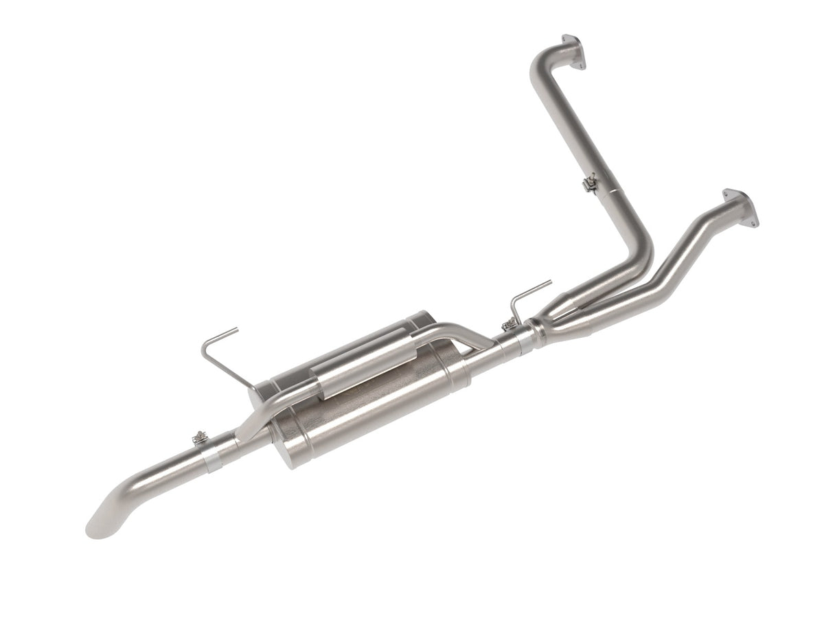 aFe 2022+ Nissan Frontier V6 ROCK BASHER SS Cat-Back Exhaust System - 49-46141