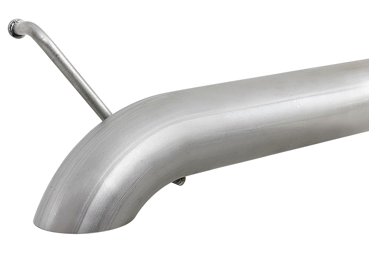 aFe Rock Duster 3in 409 SS Cat-Back Turn-Down Exhaust 2018+ Jeep Wrangler (JL) V6 3.6L - 49-48068