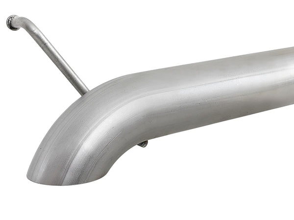 aFe Rock Duster 3in 409 SS Cat-Back Turn-Down Exhaust 2018+ Jeep Wrangler (JL) V6 3.6L - 49-48068