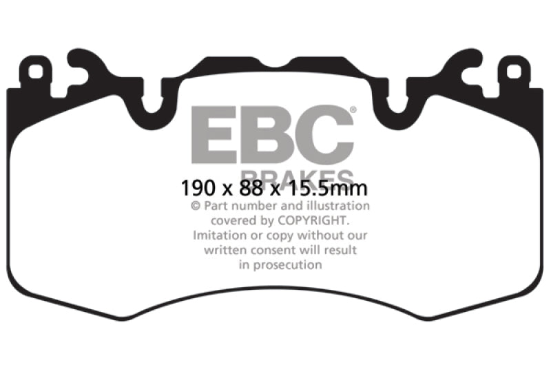 EBC 2020+ Land Rover Defender 90 Bluestuff Front Brake Pads - DP52064NDX