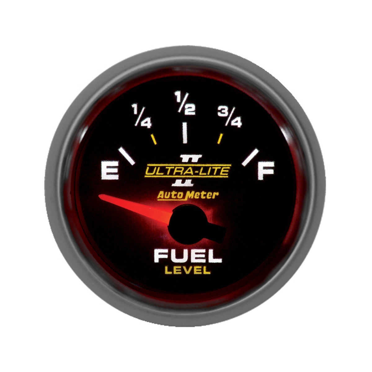 Autometer Ultra-Lite II 52mm 240-33 OHMS Short Sweep Electronic Fuel Level Gauge - 4916
