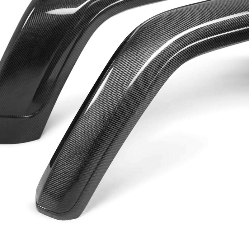 Anderson Composites 20-23 Jeep Gladiator (JT) Carbon Fiber Rear Fender Flares (Pair) - AC-FLR19JPJT-R
