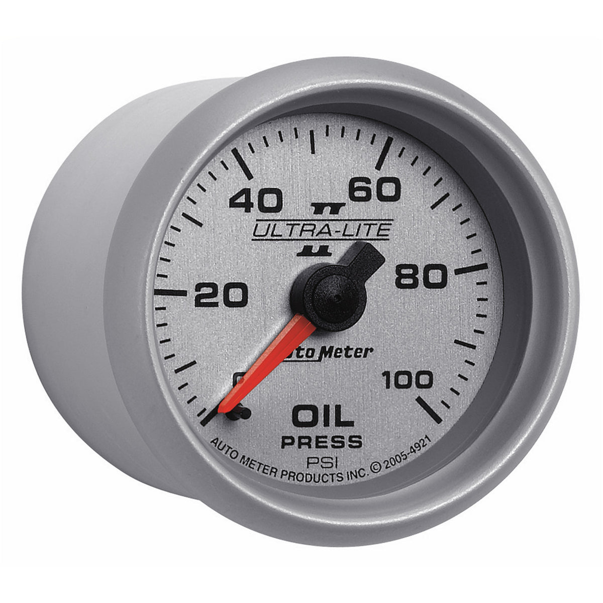Autometer Ultra-Lite II 52mm 0-100 PSI Mechanical Oil Pressure Gauge - 4921