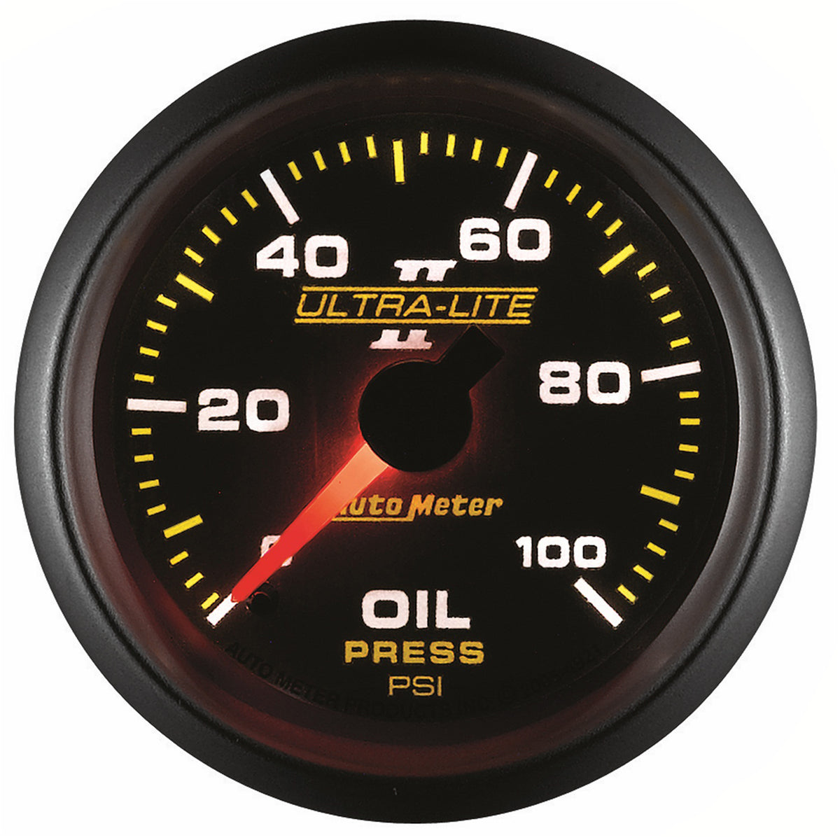 Autometer Ultra-Lite II 52mm 0-100 PSI Mechanical Oil Pressure Gauge - 4921