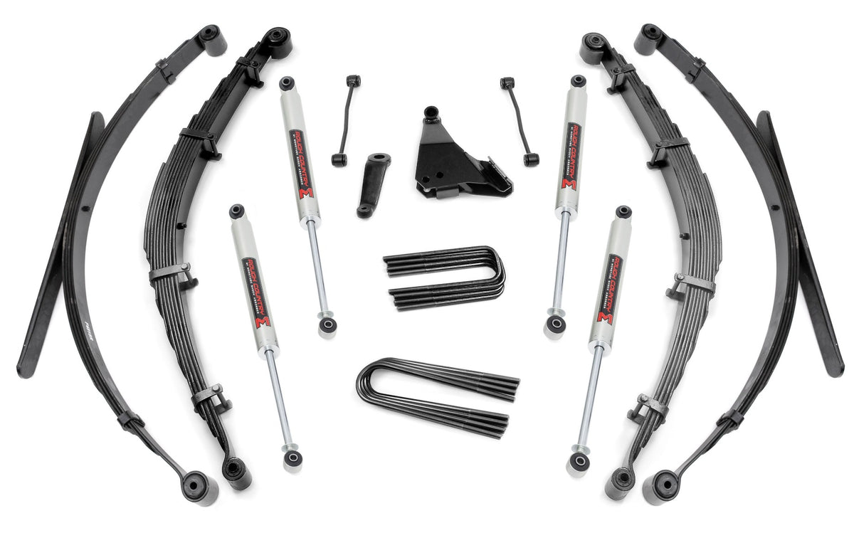 Rough Country - 6 Inch Lift Kit - Rear Springs - M1 - Ford F-250/F-350 Super Duty 4WD (1999) - 49240