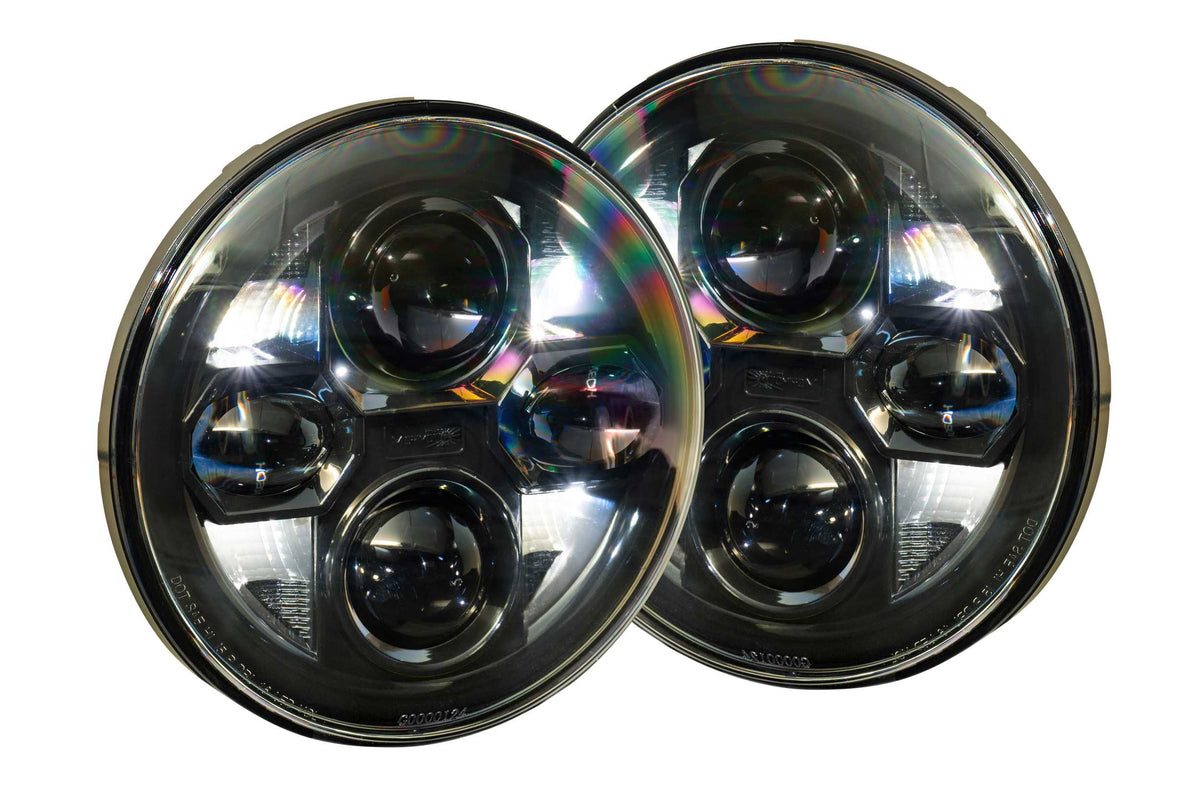 Morimoto - Jeep JK (07-18): Sealed7 Headlights (Pair) - LF516