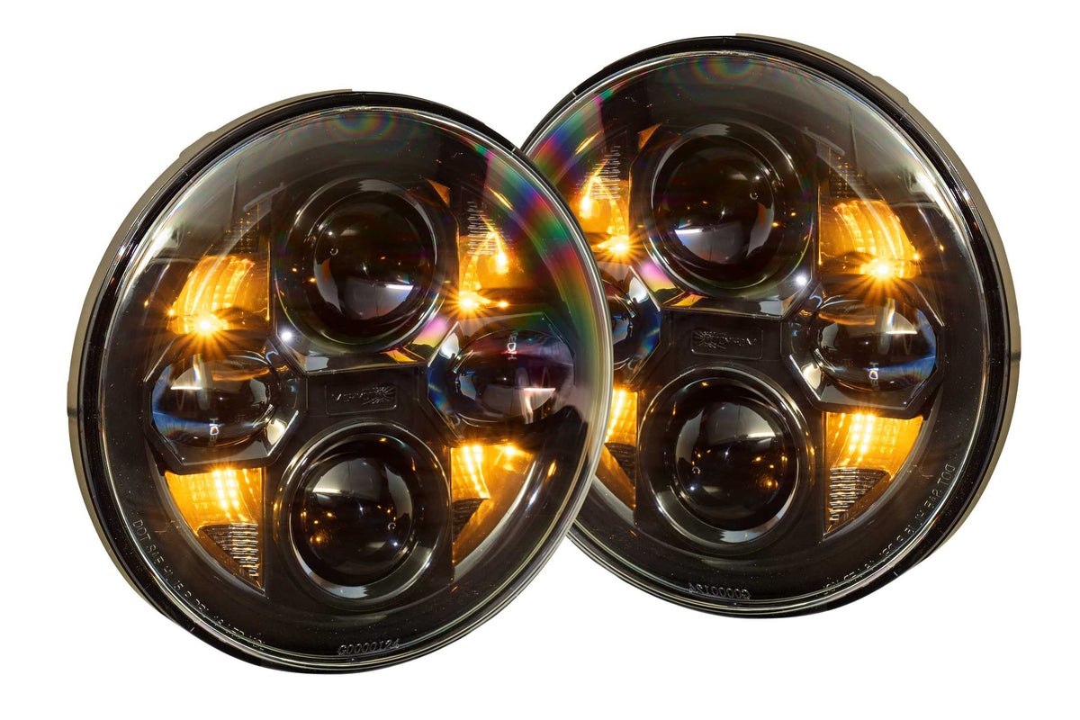 Morimoto - Jeep JK (07-18): Sealed7 Headlights (Pair) - LF516