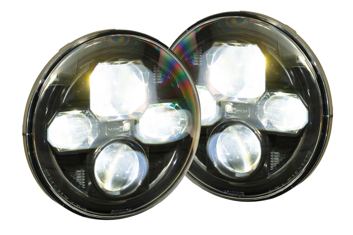 Morimoto - Jeep JK (07-18): Sealed7 Headlights (Pair) - LF516