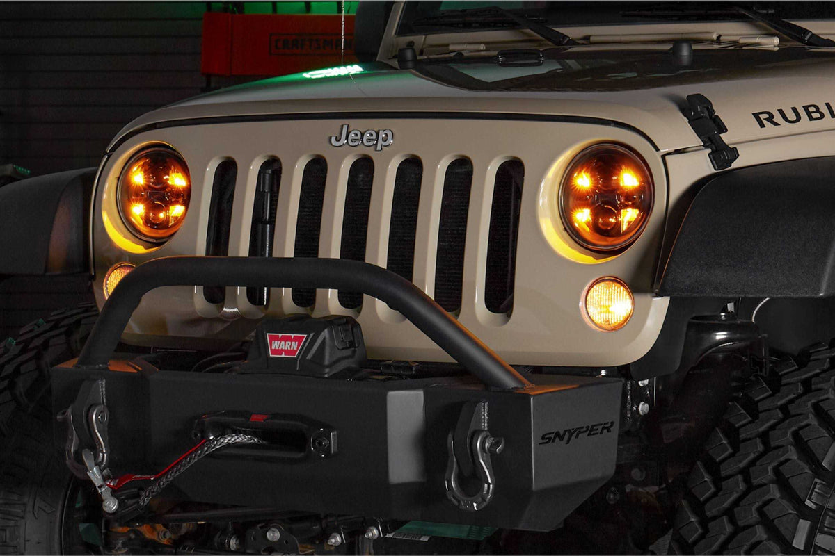 Morimoto - Jeep JK (07-18): Sealed7 Headlights (Pair) - LF516