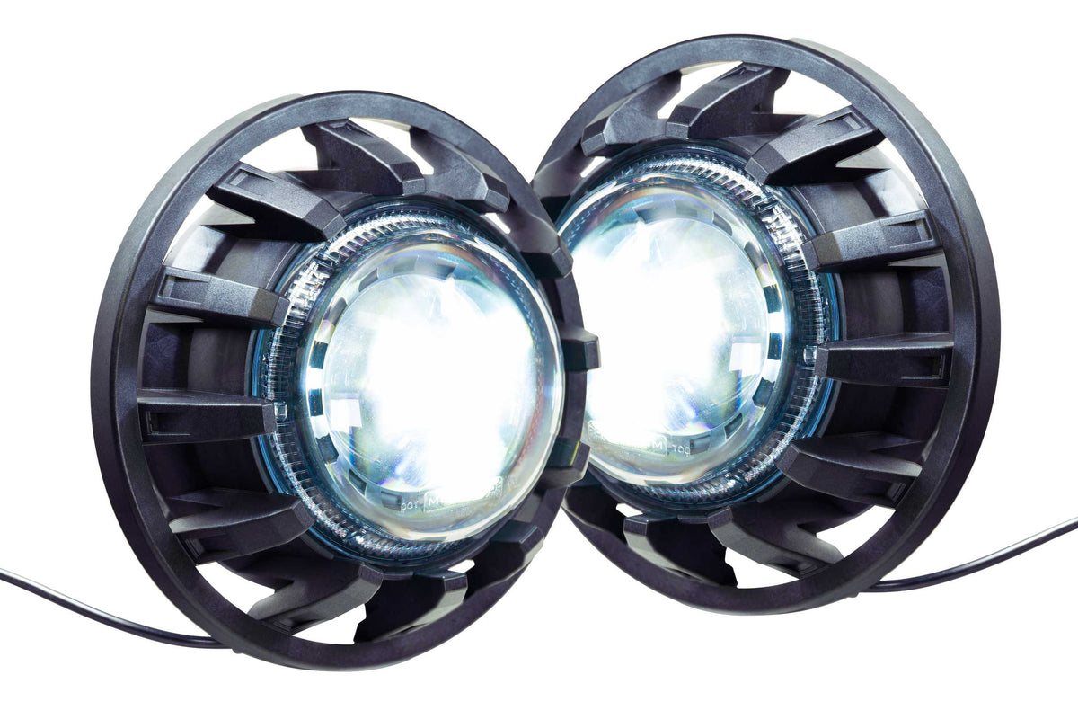 Morimoto - Jeep JK (07-18): Super7 Headlights (Pair) - LF515