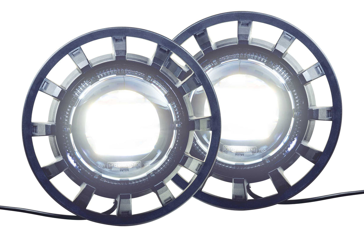 Morimoto - Jeep JK (07-18): Super7 Headlights (Pair) - LF515