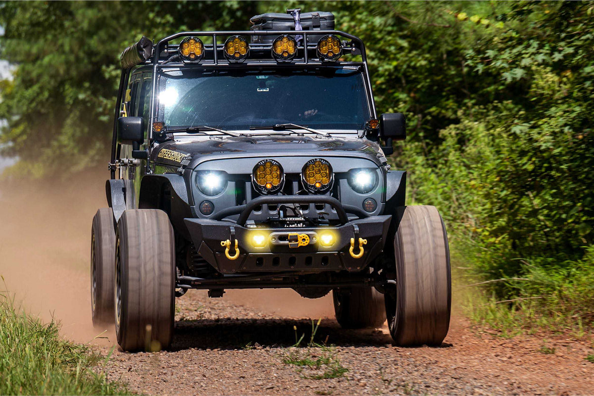 Morimoto - Jeep JK (07-18): Super7 Headlights (Pair) - LF515