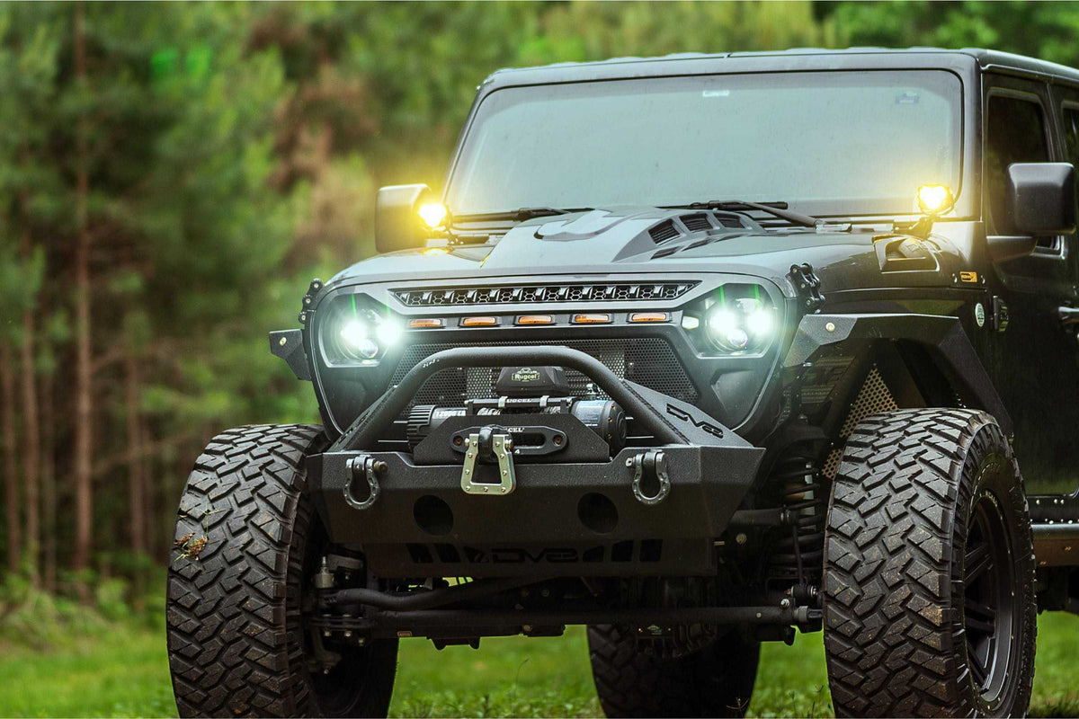 Morimoto - Jeep JL/JT: Sealed7 Headlights (Pair) - LF518
