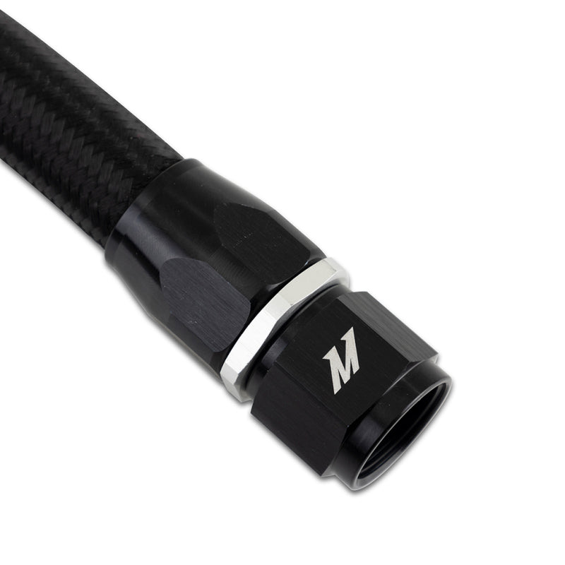 Mishimoto Nylon Wrapped Stainless-Steel Braided Hose -10AN 5ft - MMSBH-10-5NBK