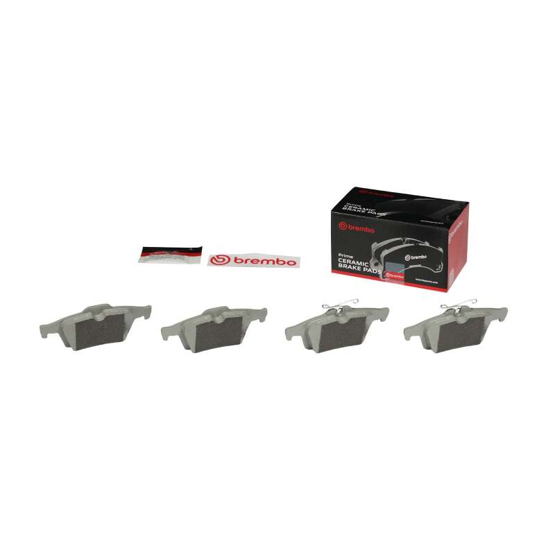 Brembo OE 07-13 Volvo C30/06-13 C70/04-11 S40/05-11 V50 PRIME Ceramic Brake Pad - Rear - P24148N