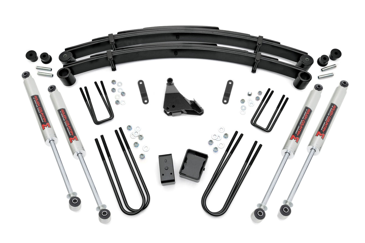 Rough Country - 6 Inch Lift Kit - Rear Blocks - M1 - Ford F-250/F-350 Super Duty 4WD (99-04) - 49640