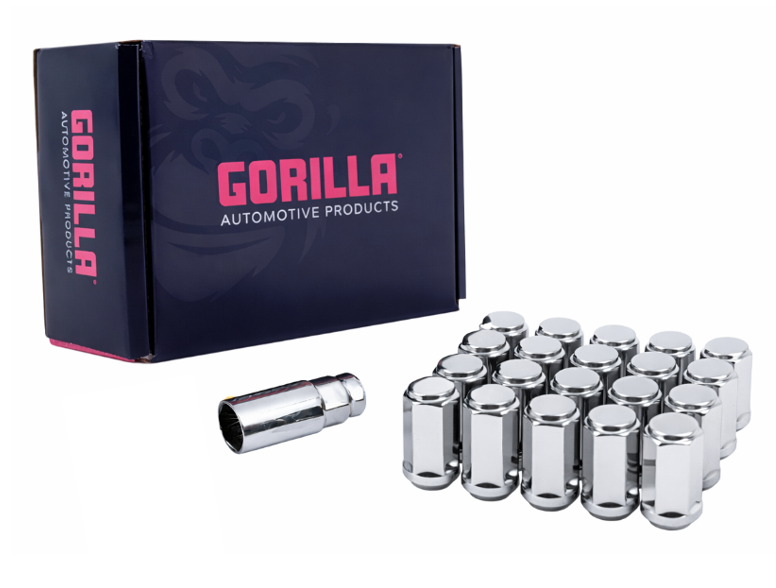 Gorilla Automotive - 5lug 14-1.50 3/4 Hex Wik Duplex CHR - K5LT19-14150GR
