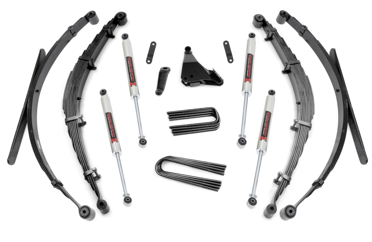 Rough Country - 6 Inch Lift Kit - Rear Springs - M1 - Ford F-250/F-350 Super Duty 4WD (99-04) - 49740
