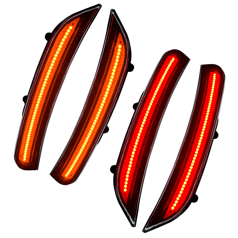 Oracle 15-21 Dodge Charger Concept Sidemarker Set - Tinted - No Paint SEE WARRANTY - 9880-020