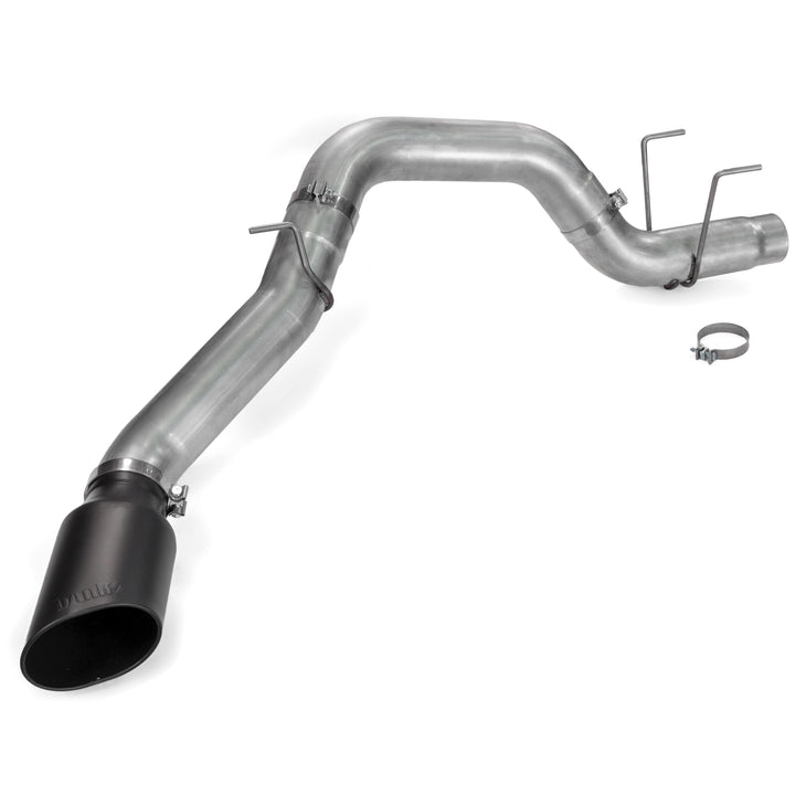 Banks Power 19-23 Dodge Ram Crew Cab/Short Bed 6.7L Cummins Monster Exhaust - SS Single Exhaust w/ Black Tip - 49798-B