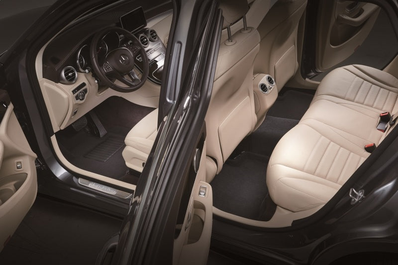 3D MAXpider 2023 Toyota GR Corolla Hatchback (Not Fit Morizo Trim) Kagu 2nd Row Floormats - Black - L1TY29521509