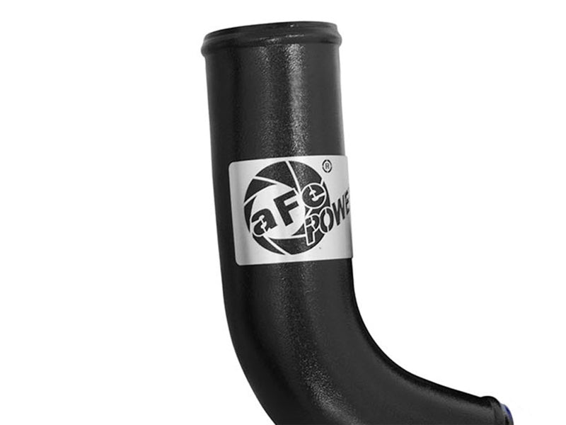 aFe BladeRunner 3in Intercooler Tube - Black Cold Side 15-16 Ford Mustang EcoBoost L4-2.3L (t) - 46-20259-B