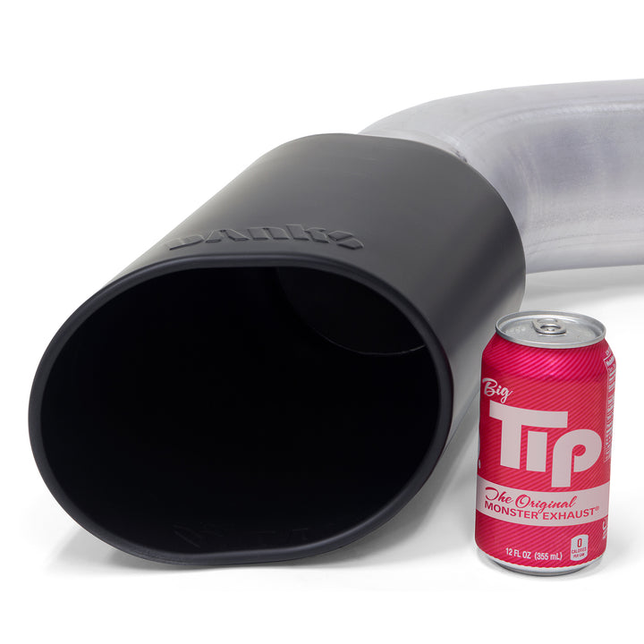 Banks Power 19-23 Dodge RAM 6.7L 5.0in Monster Exhaust w/ SideKick Black Tip-SRW Only Crew Cab/Long Bed - 49807-B