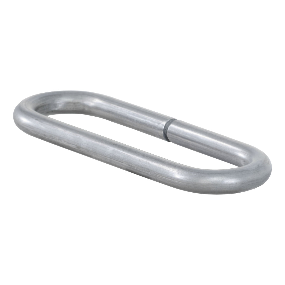 CURT 49950 Weld-On Raw Steel Safety Chain Loop, 10,000 lbs