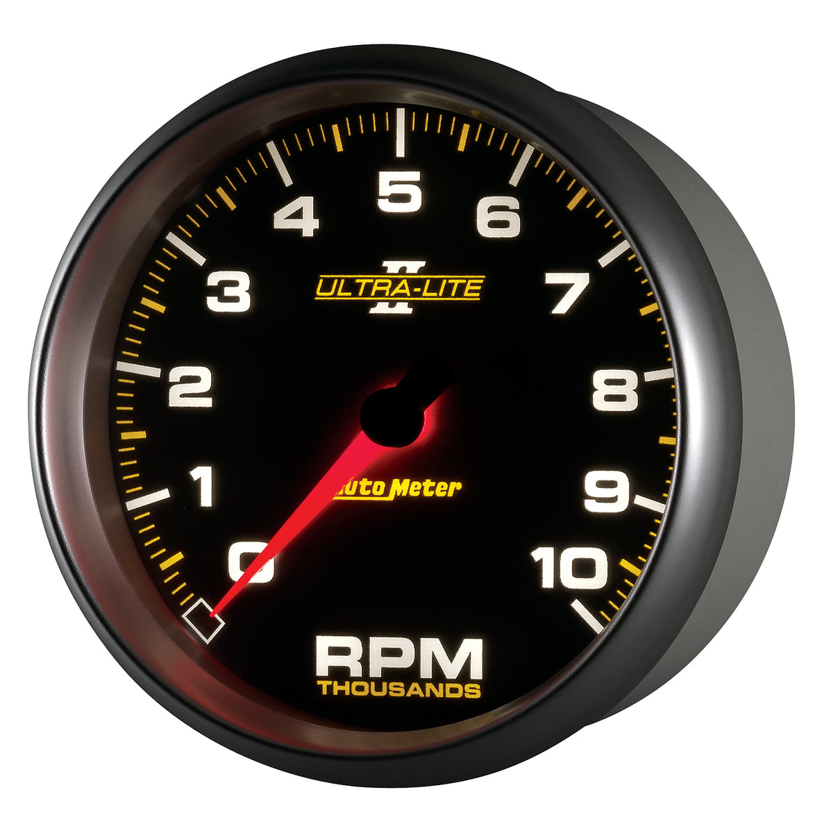 Autometer Ultra-Lite II 5 Inch 10000 RPM In-Dash Tachometer - 4998