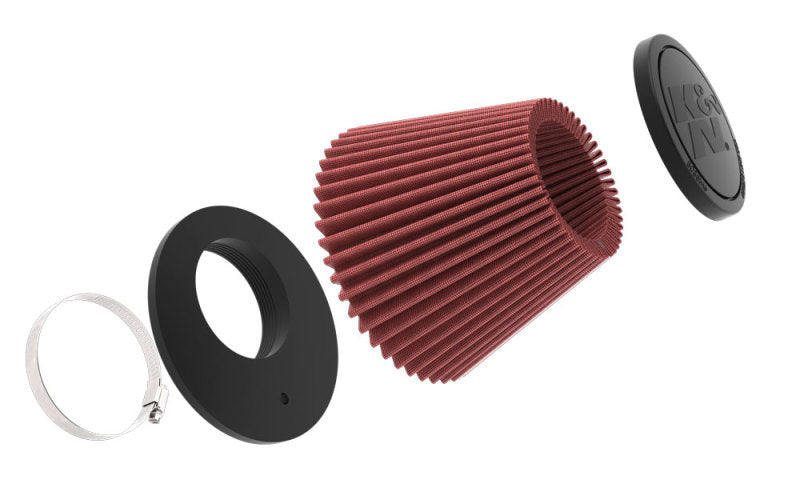 K&amp;N Universal Tapered Filter 3.156 Flange ID x 5.781in Base OD x 3.5in Top OD x 4.531in Height - RU-9670