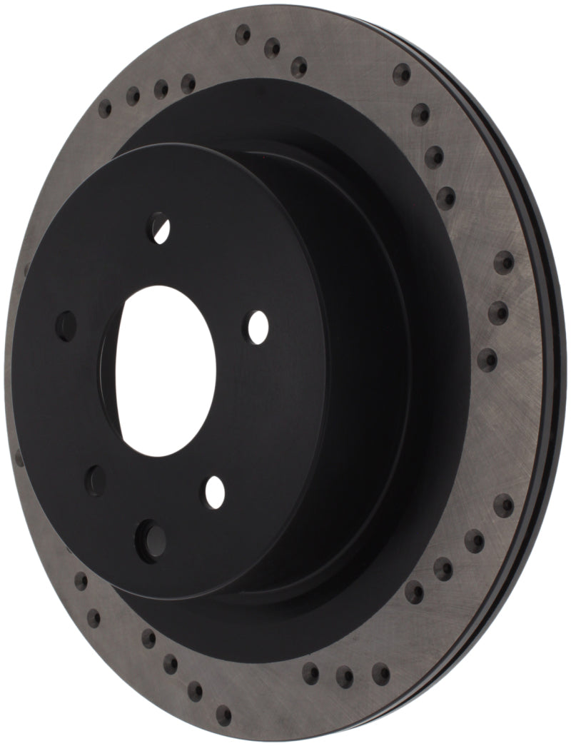 StopTech 08-09 Infiniti EX35 / 05-08 G35 / 09 G37 / 06-09 M35/M45 Drilled Left Rear Rotor - 128.42088L
