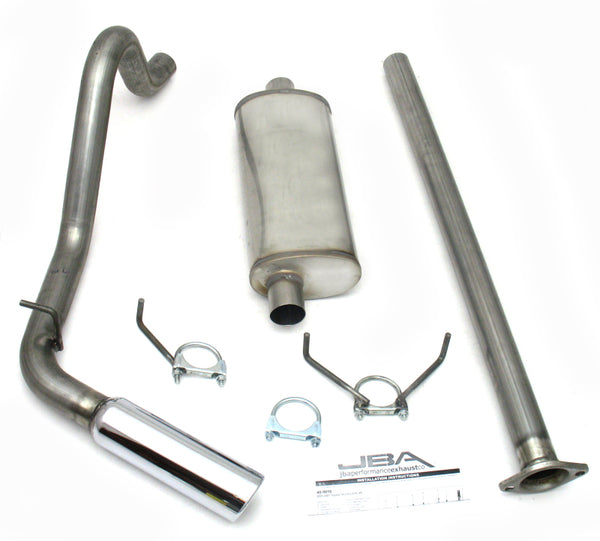 JBA 05-12 Toyota Tacoma All 2.7/4.0L 409SS Pass Side Single Exit Cat-Back Exhaust - 40-9016 for 2005-2012 Toyota Tacoma - fro