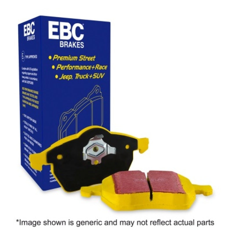 EBC 2022+ Acura MDX Type S 3.0T w/ Brembo Calipers Yellowstuff Front Brake Pads - DP43148R for 2022-2026 Acura MDX - detail v
