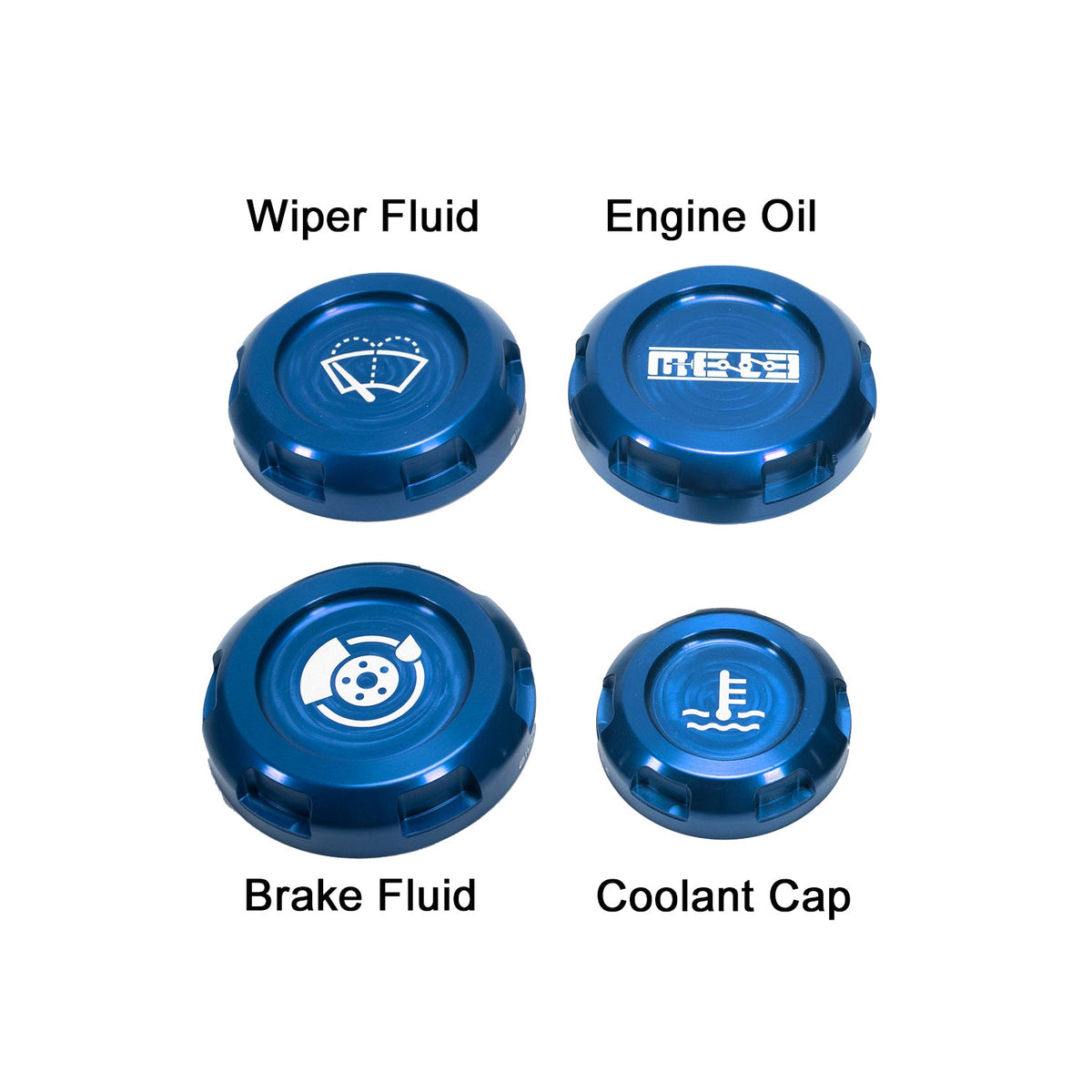 Mele Design - MeLe x Billetworkz Subaru Engine Bay Cap Set For 2014+ Forester by Mele Design - angle view