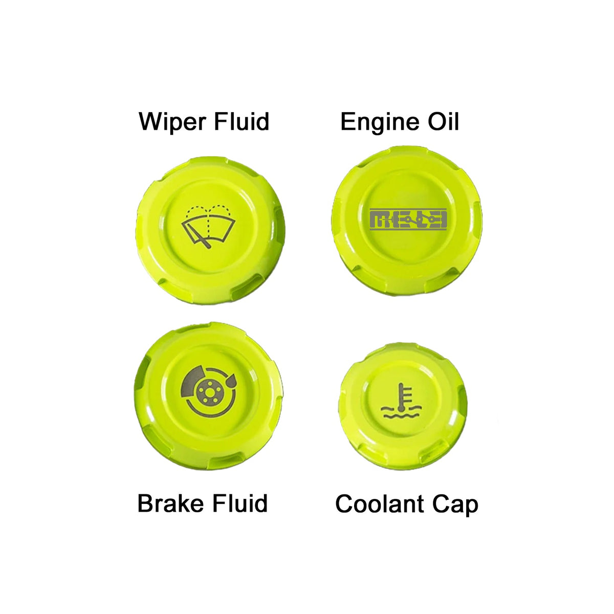 Mele Design - MeLe x Billetworkz Subaru Engine Bay Cap Set For 2014+ Forester by Mele Design - close-up