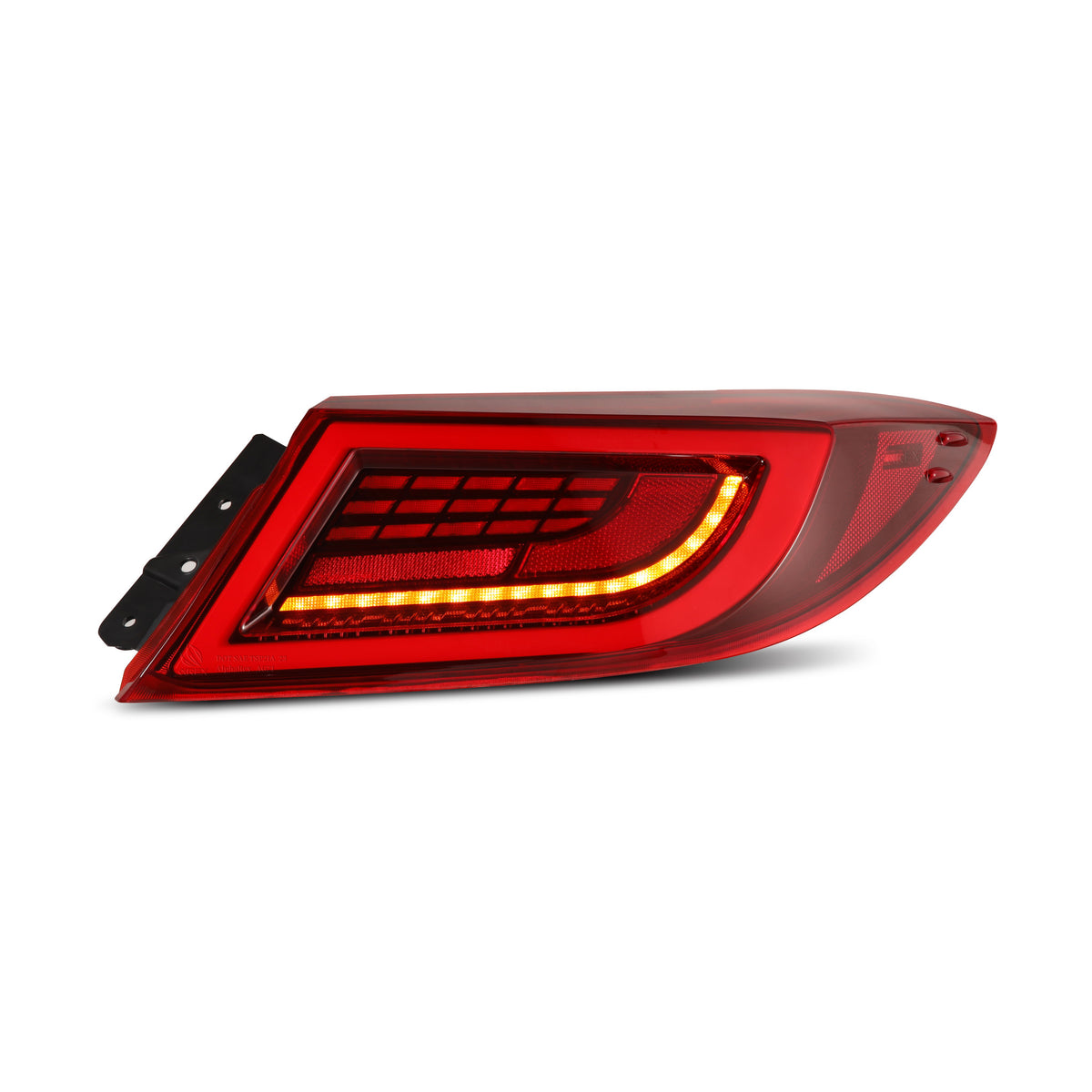 AlphaRex 22+ Toyota GR86/Subaru BRZ LUXX-Series LED Tail Lights Vivid Red