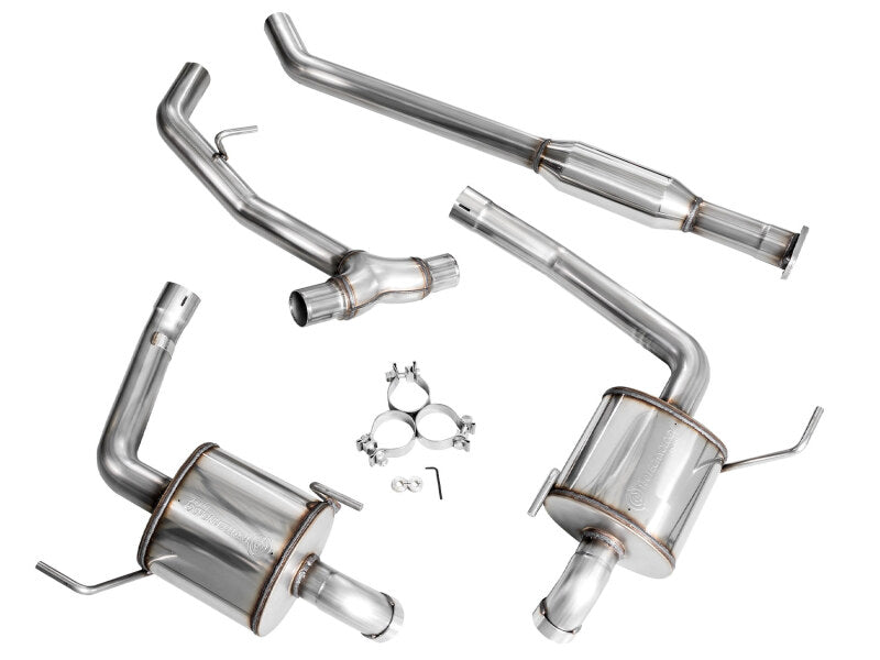 AWE 20-25 Subaru Outback (Wilderness &amp; XT) 0FG Catback Exhaust w/Dual BashGuards - 3015-38246