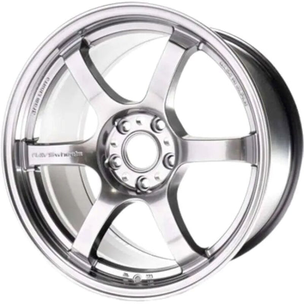 Gram Lights 57DR 17x9.0 +22 5-114.3 Grace Silver Wheel - WGIQ22EQNK by Gram Lights