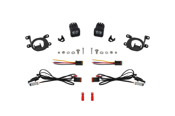 Diode Dynamics 23-24 Toyota GR Corolla SSC1 LED Fog Light Kit - White SAE Fog - DD8289 for 2019-2024 Toyota Corolla - front v