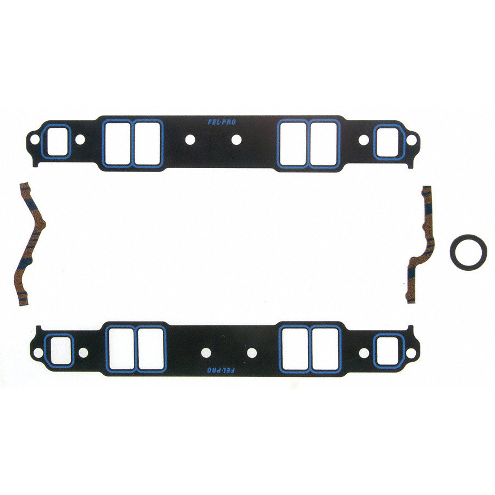 Fel-Pro 1205 S-3 Engine Intake Manifold Gasket Set - 1205S3 - front view