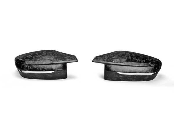 Akrapovic BMW M2 Coupe (G87) Chopped Carbon Fiber Mirror Cap Set - Matte - WM-BM/CA/5/CF for 2023-2025 BMW M2