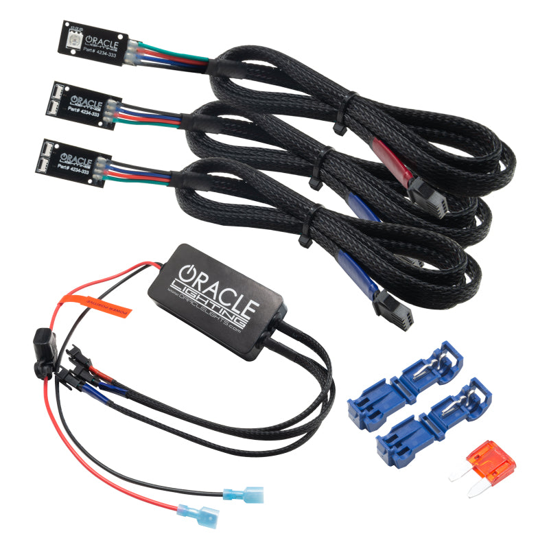 Oracle 19-22 Ram Fiber Optic LED Interior Ambient Dash Kit - (3PCS) - SEE WARRANTY - 4234-333