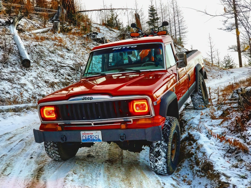 Oracle Pre-Installed Lights 7x6 IN. Sealed Beam - ColorSHIFT Halo SEE WARRANTY - 6908-333