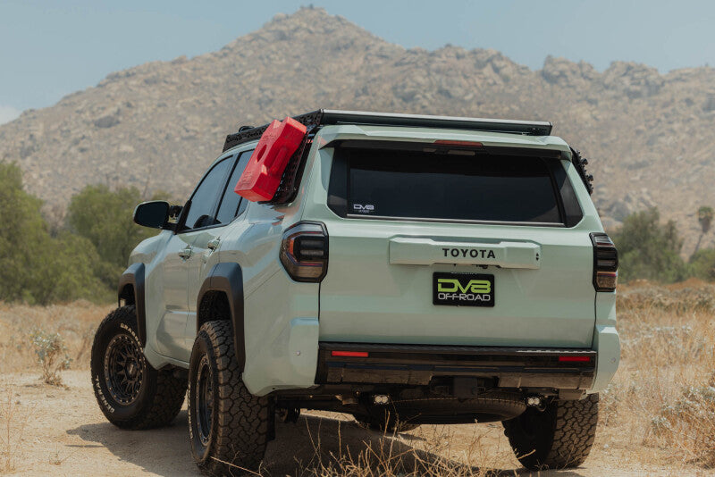 DV8 25-26 Toyota 4Runner Exterior Window Molle for DV8 Roof Rack - Driver - RRTF3-02EMD