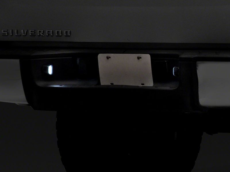 Raxiom 01-13 Chevrolet Silverado/GMC Sierra 1500 Axial Series LED License Plate Lamps- Smoked - S122507