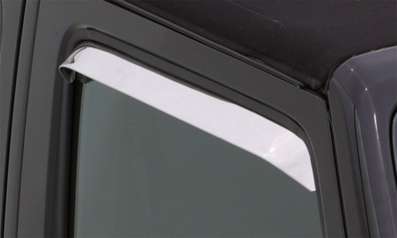 AVS 82-93 GMC Sonoma Ventshade Window Deflectors 2pc - Stainless - 12006