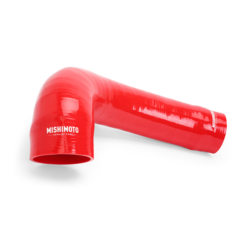Mishimoto 2016+ Nissan Titan XD Silicone Induction Hose - Red - MMHOSE-XD-16IHRD